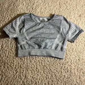 Gray Short Sleeve Kids Tee